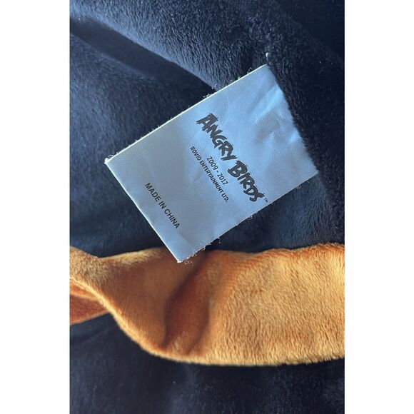 Angry Birds Black The Bomb Plush Doll Toy 18” Stuffed Animal Big - Picture 5 of 5